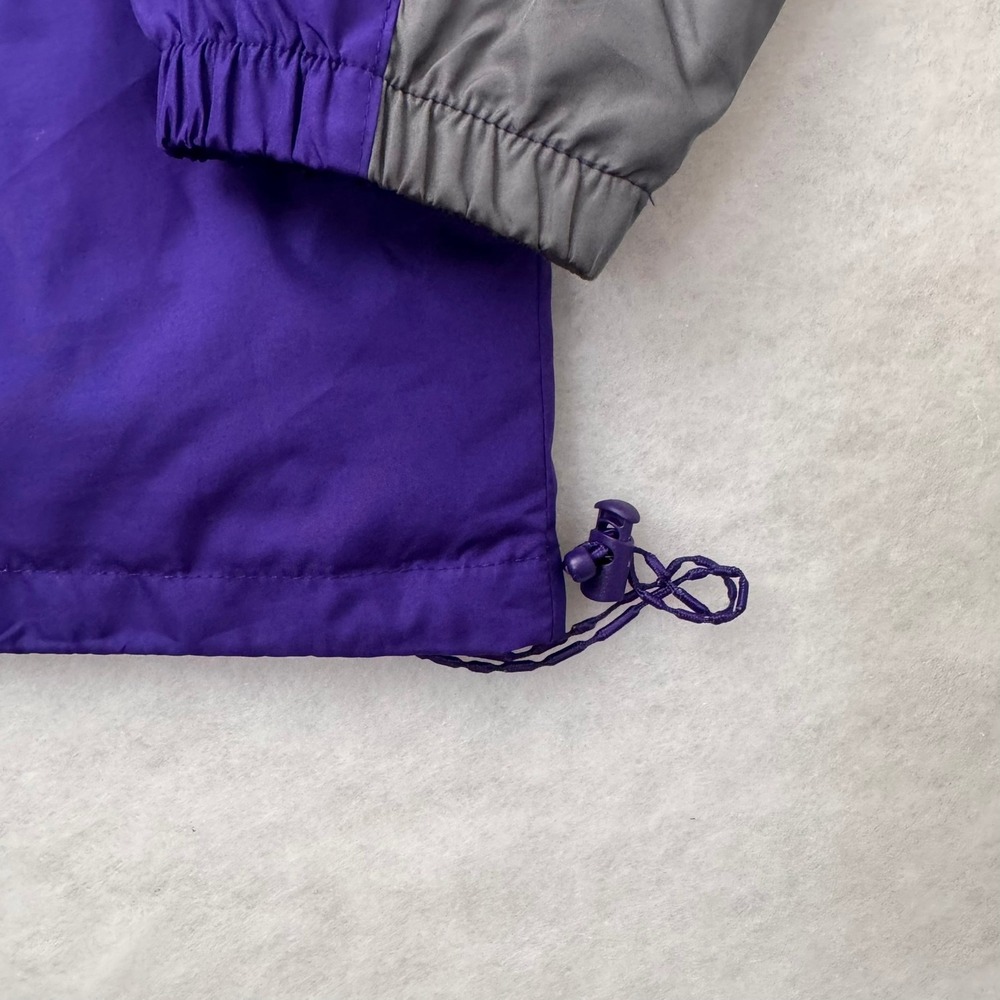 Vintage Minnesota Vikings Jacket XL Dunbrooke NFL Purple Windbreaker Zip Up 90s - Picture 4 of 11